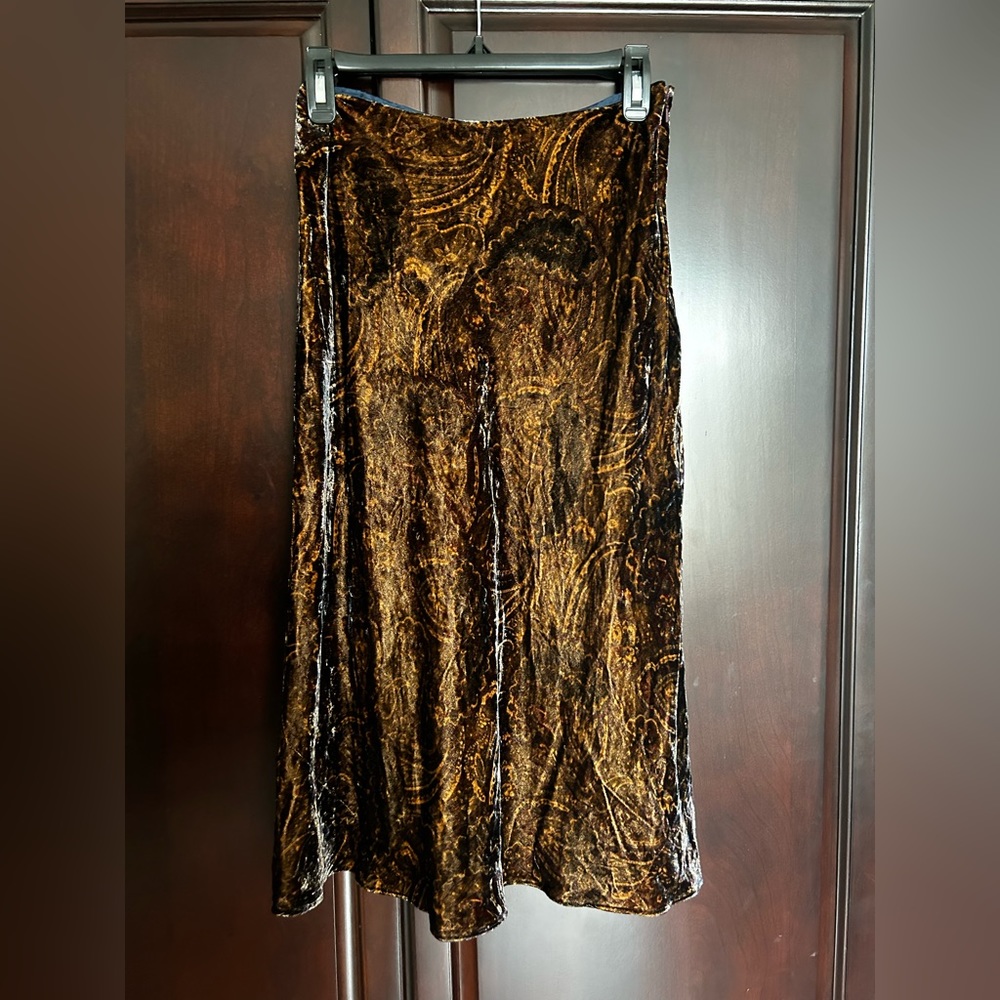 Vintage Ralph Lauren Velour Skirt